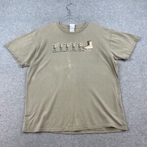 Vintage 2001 Monty Python Flying Circus My Brain Hurts Graphic T-Shirt Size XL